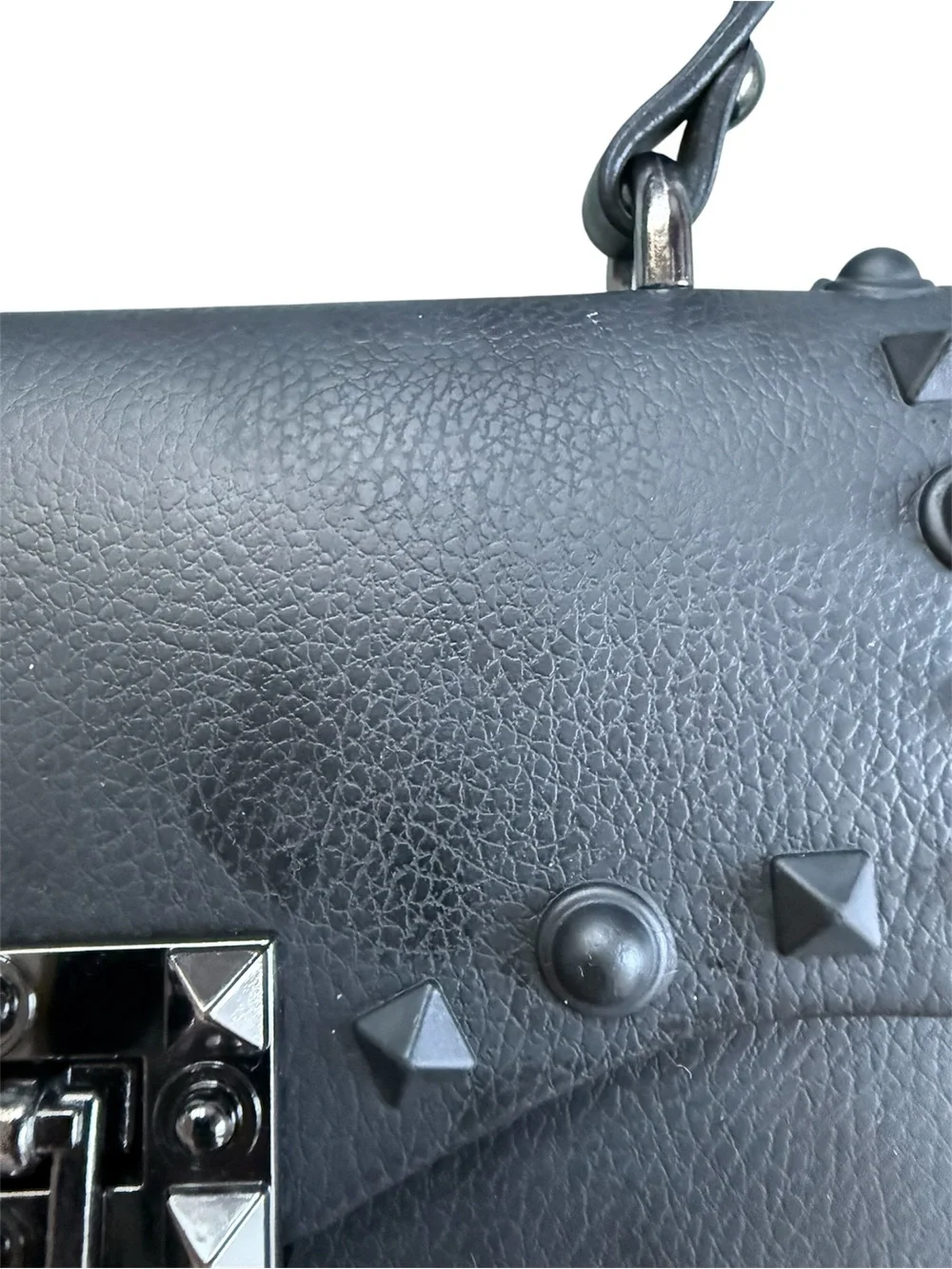 Sheree Elizabeth Black Jelly Studded Bag